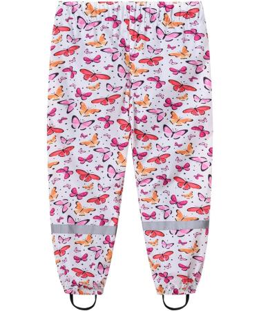 Ronony Girls' Waterproof Windproof Rain Pants | Breakable Mud Pants - Outdoor Essential for Kids - Buy Online on GoSupps.com
