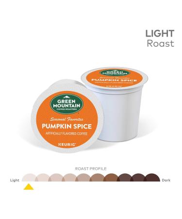 Green Mountain Pumpkin Spice K-Cup Pods 72 Count - Flavored Light Roast Coffee - Buy Online on GoSupps.com