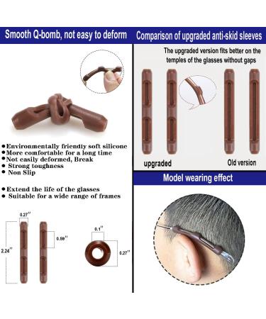 FSYAEGZA 37 x Eyeglass Holder | Premium Silicone Non-Slip Eyeglass Holders - 33 Pack for Secure Storage - Buy Online on GoSupps.com