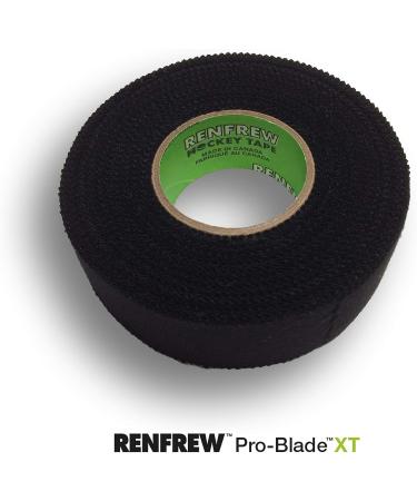 Renfrew Cloth Hockey Tape 1 - Black XT - 18m | Durable and Reliable Tape - Buy Online on GoSupps.com
