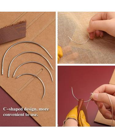 UOOU 12 Pcs Heavy Duty Sewing Needles Kit - Triangular, Sack & Hand Needles for Upholstery, Leather, Carpet & Canvas Repair - Buy Online on GoSupps.com