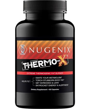 Nugenix Thermo-X: Extreme 60 Count Fat Burner Supplement for Men - Metabolic Accelerator - Buy Online on GoSupps.com