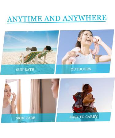 DRESSOOS 1pc Steamer Mist Sprayer Nano Humidifier Portable Mini Face Mister Handheld Sprayer White - Buy Online on GoSupps.com