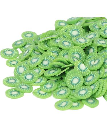 Fruit Nail Art Slices Nail Art Slices with Fruit Shaped Polymer Clay Nail Art Cellphone Glasses Decoration Accessories 10g/pack Nail Charms for Lip Gloss Nail Art DIY(Kiwi) - Buy Online on GoSupps.com