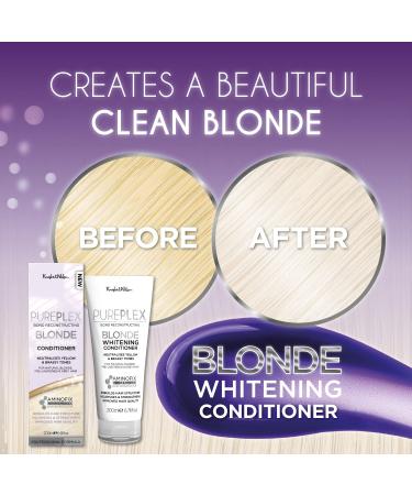 Buy PurePlex Bond Reconstructing Blonde Conditioner | Neutralizes Brassy Tones & Repairs Blonde Lightened and Grey Hair - Buy Online on GoSupps.com