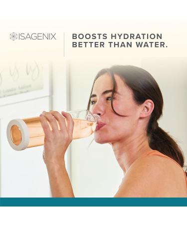 Isagenix Hydrate - Superior Hydration with 1625+ mg of Essential Electrolytes - No Added Sugar - Orange Flavor - 0.1 oz Sticks - 24 Servings - Buy Online on GoSupps.com