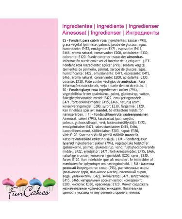 FunCakes Hot Pink Fondant - Easy to Use Perfect for Cakes & Decorations - International Shipping Available - Buy Online on GoSupps.com