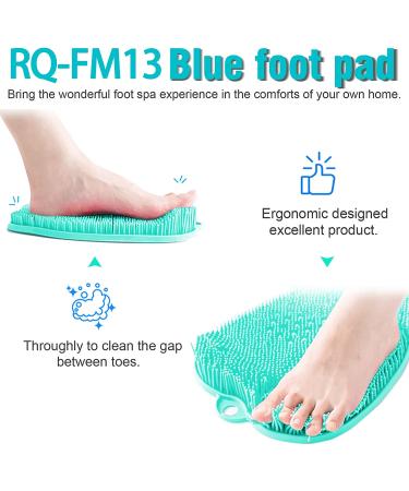 Shower Foot Massager Mat - Acupressure Massage Pad with Non-Slip Suction Cups for Circulation & Pain Relief - Buy Online on GoSupps.com