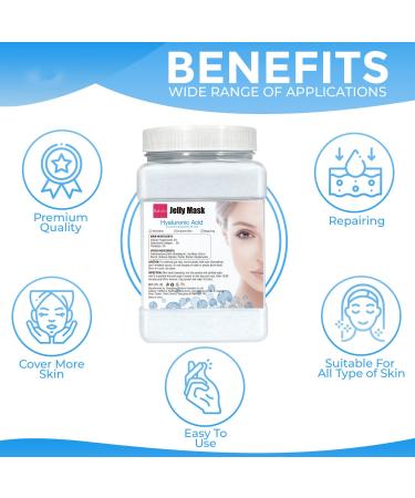 Balvilvi Hyaluronic Acid Jelly Mask - Instant Hydration for Smooth, Moisturized Skin - Buy Online on GoSupps.com