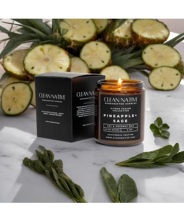 Buy Exotic Pineapple Sage - Premium Soy & Coconut Wax Candle for a Tropical Aroma | International Shipping Available - Buy Online on GoSupps.com
