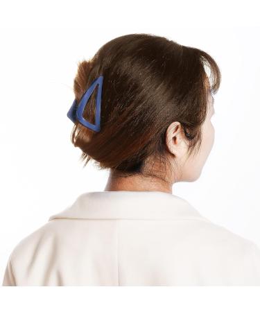 Haakong 10pcs Matte Hair Claw Clips - Nonslip Frosted Triangle French Clips for Women and Girls - Buy Online on GoSupps.com