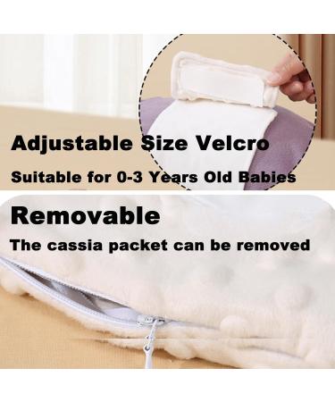 Baby Colic & Gas Relief | Cassia Seed Heated Tummy Wrap & Swaddle Belt - Ultimate Comfort for Gas Bloating & Upset Stomach (Beige - Buy Online on GoSupps.com