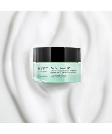 Korff Perfect Matt NC Anti-Aging Face Cream Anti-Blemish Opacifying Moisturizing and Revitalizing Soothing Effect 50 ml - Buy Online on GoSupps.com