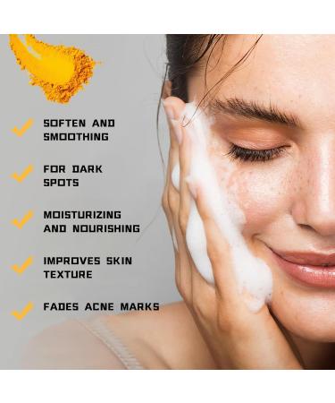 Kojic Acid Soap 100G Kojic Acid Soap Bar Facial Soap Deep Cleansing Soap for Removing Black Spots and Moisturizing Soap Bar for Deep Facial & Body Skin Cleaning Face and Body Bar for Skin Moisturizing - Buy Online on GoSupps.com