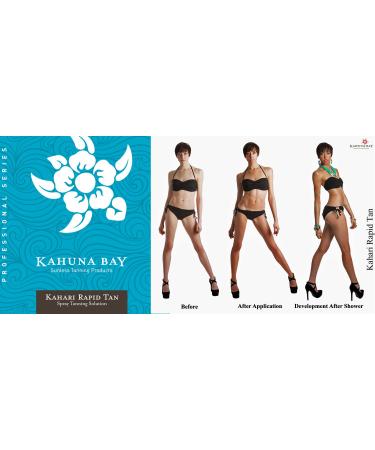 Kahuna Bay Kahari Rapid Tan - Fast Development Sunless Airbrush Spray Tanning Solution 32 oz | Premium International Shipping - Buy Online on GoSupps.com