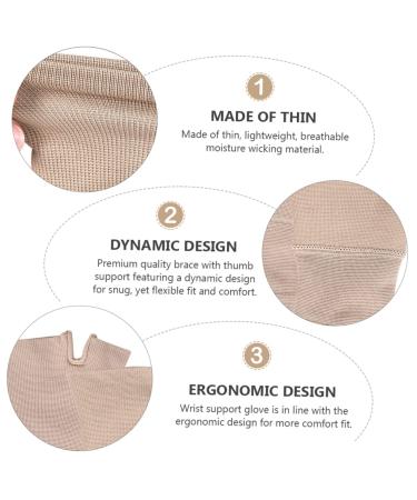 3 Pairs Compression Wrist Brace Gloves for Carpal Tunnel | Athletic Support & Wrist Guard - Durable Nylon 80 - Buy Online on GoSupps.com