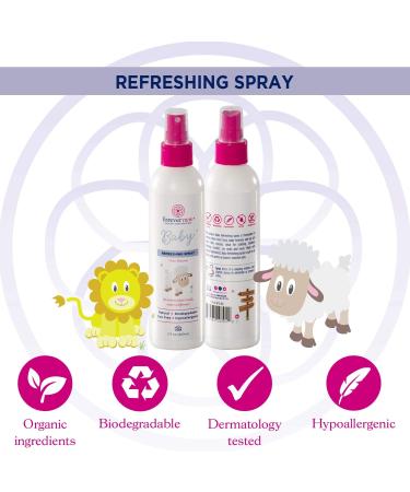 Buy FOREVER NEW Baby Refreshing Odor Removal Spray - 7 Fl Oz | Effective Fabric Refresher for Baby Clothes | International Shipping Available - Buy Online on GoSupps.com