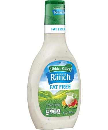Hidden Valley Original Ranch Fat Free Salad Dressing - Gluten Free | 16 oz Bottle - Buy Online on GoSupps.com