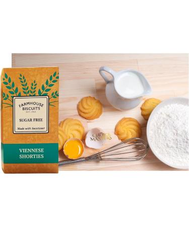 Sugar Free Cookies Selection | Selection of Sugar Free VIENNESE SHORTIES | Sugar Free GINGER | CHOCOLATE CHIP & SUGAR FREE OAT CRUNCH (All 4 Flavours 4 x150g) All 4 Flavours 1 pack (150g) - Buy Online on GoSupps.com