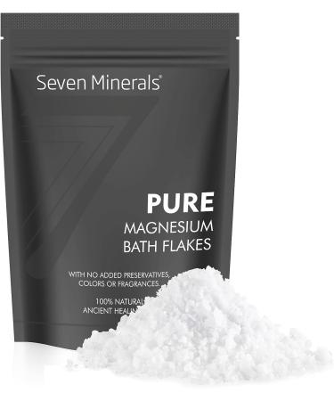 Pure Magnesium Chloride Flakes 3 lb - Natural Foot Soak or Full Body Bath for Relaxation and Muscle Pain Relief - Buy Online on GoSupps.com