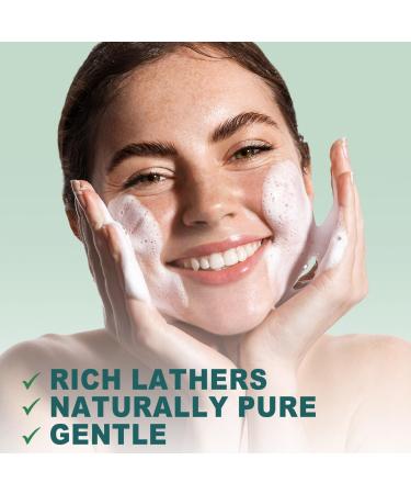 Yoken Pure Castile Liquid Soap EWG Verified Organic & Unscented (8 OZ) | Vegan Multi-Purpose Soap for Face Laundry Dishes Sensitive Skin Travel-Friendly 8 Fl Oz - Buy Online on GoSupps.com