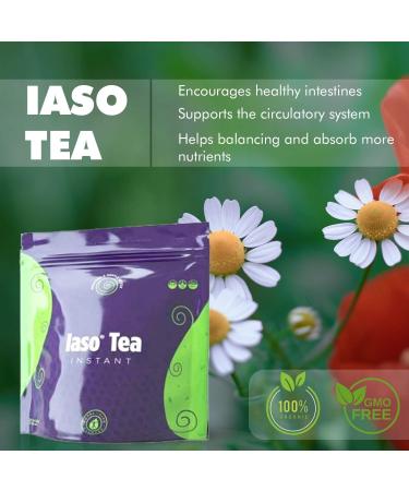 TLC IASO Natural Detox Herbal Tea - 25 Count - Expiration Date on Top - 1 Pack - Buy Online on GoSupps.com