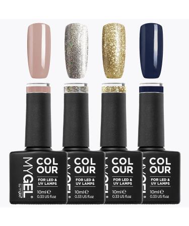 MYGEL by Mylee Nail Gel Polish Autumn/Winter Collection 8x10ml Colours + Top & Base Coat UV/LED Soak-Off Nail Art Manicure Pedicure for Professional Salon & Home Use - Long Lasting & Easy to Apply - Buy Online on GoSupps.com