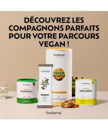 foodspring - Vegan Essentials all-in-one multivitamin complex in 120 highly dosed & gelatin-free capsules - Food supplement preparation with 5 essential vitamins & minerals each - Buy Online on GoSupps.com