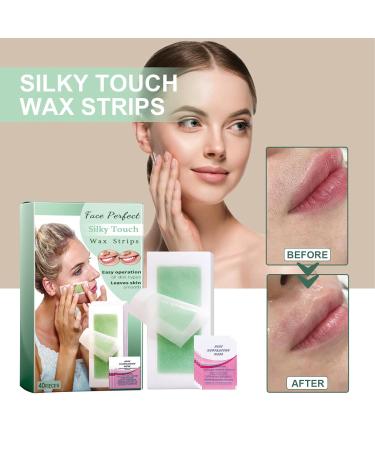 80 Pieces Gentle Face Wax Strips Moisturizing & Nourishing Hair Removal for Men & Women - Buy Online on GoSupps.com