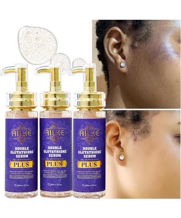  AILKE BOOST LUSTER AILKE Double Glutathione PLUS Super Whitening Serum Moisturizing Remove Dark Spots Brightening Lightening Skin For Face & Body 120 ml (Pack of 1) - Buy Online on GoSupps.com
