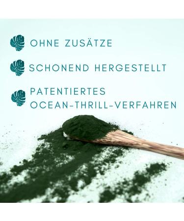 Original Hawaiian Spirulina 500g Powder | Ivarssons Natural Dried Algae | Pure Spirulina Refill Pack | International Shipping Available - Buy Online on GoSupps.com
