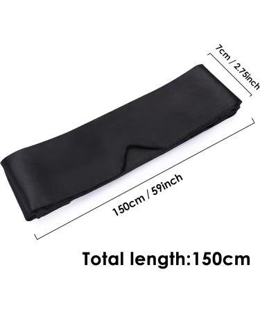 FRESHME Satin Sleep Mask - Adjustable Blackout Eye Cover for Comfort & Travel | Soft Eye Mask for Sleep & Meditation | Perfect Valentine s Day Gift - 1pc - Buy Online on GoSupps.com