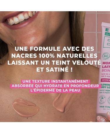 ENERGY FRUIT Body Milk - Mono Rose & Argan | EcoCert Organic 200ml | Hydrating Moisturizer for All Skin Types - Buy Online on GoSupps.com