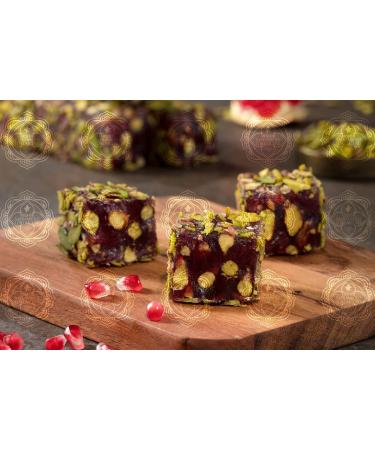 Authentic Turkish Delight with Gift Box- Luxury Exotic Flavours Handcrafted in Turkey Vegan & Gluten-Free Deluxe Mixed Turkish Delight with Special Box Design 600g - Buy Online on GoSupps.com