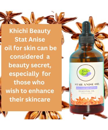 Buy Premium Star Anise Essential Oil 3.38oz (100ml) - Aromatherapy International Shipping Available - Buy Online on GoSupps.com