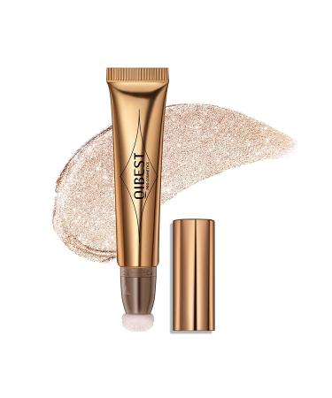 Liquid Contour Beauty Wand Cream Blush Highlighter Contour With Cushion Applicator Liquid Highlighter Face Bronzer Natural Super Silky Blush Stick Beauty Light Wand (4# Pearl White) 4# Pearl White 1 count (Pack of 1)