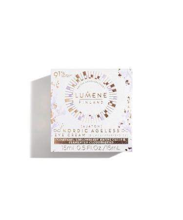 Lumene Ajaton Nordic Ageless Eye Cream - Anti Aging Formula for Fine Lines & Wrinkles - Dark Circle Eye Cream for Firming & Moisturizing (15ml) - Buy Online on GoSupps.com