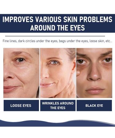 Rapid Reduction Eye Serum Advanced Formula Instant Eye Serum Anti Aging Serum Visibly Reduces Under-eye Bags Nourishing Eye Serum Suitable For All Skin Type (2Pcs) - Buy Online on GoSupps.com