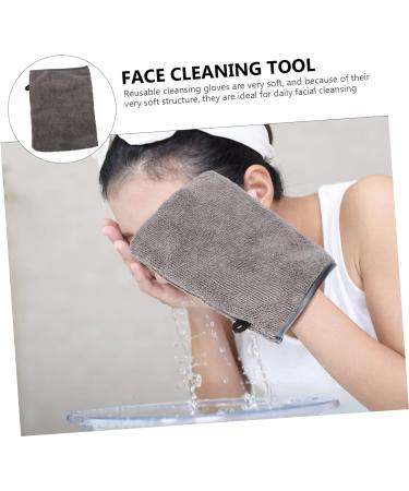 FOMIYES 18 Pcs Fiber Makeup Remover Gloves - Microfiber Cleaning Cloths & Facial Wipes for Easy Makeup Removal - Spa Quality Scrub Gloves - Buy Online on GoSupps.com
