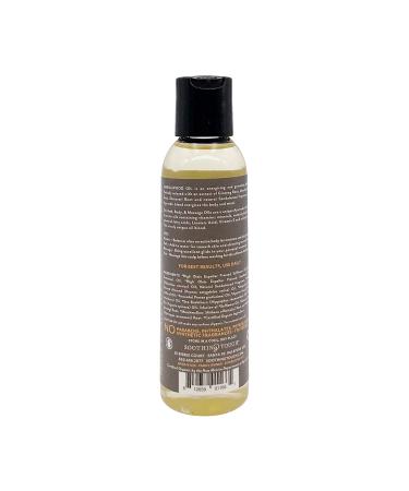 Soothing Touch Ayurveda Organic Sandalwood Bath & Massage Oil - 4 Oz | Relax & Nourish - Buy Online on GoSupps.com