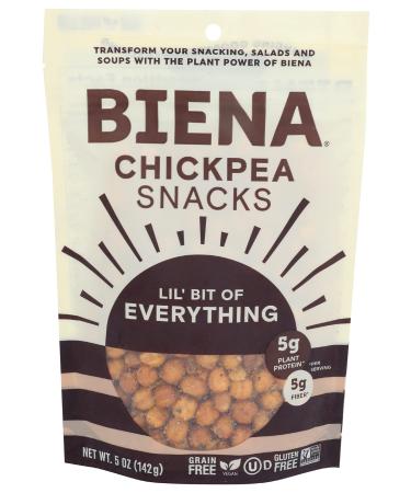 Biena Foods Lil Bit of Everything Chickpea Snack, 5 OZ