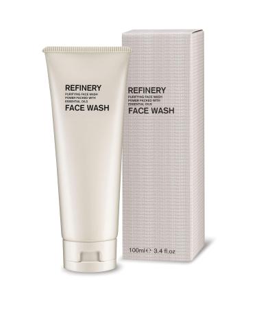 Aromatherapy Associates Refinery Face Wash - Bergamot & Spearmint Essential Oils for Balanced Purified Skin (3.4 fl oz) - International Shipping Available - Buy Online on GoSupps.com