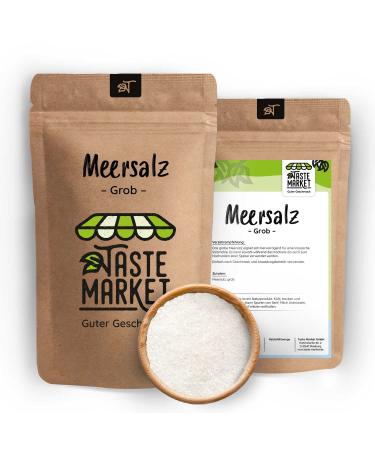 TASTE Guter Geschmack 5 kg of fine sea salt | Greek sea salt | for the salt shaker | 100% natural