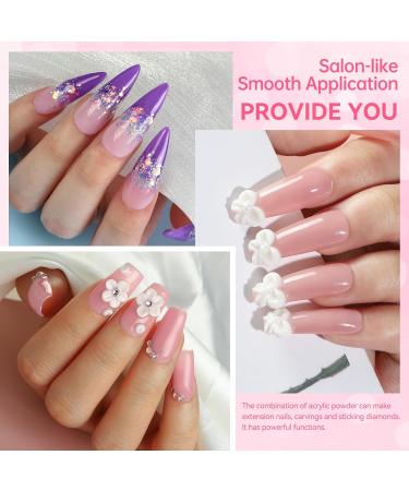 Acrylic Liquid Monomer for Acrylic Powder 120ml Professional Acrylic Nail Liquid for Acrylic Nails Extension Acrylic Nail Extension Carving A01-005 - Buy Online on GoSupps.com