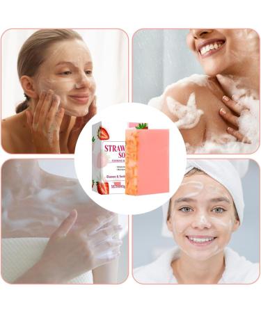  G n rique Bar Soap Fruit Scented Natural PH Balanced Cleanser Gentle Moisturizing Formula Ideal for Sensitive Dry Oily Skin Hotel Bathroom Gym Travel and Camping 100g - Buy Online on GoSupps.com