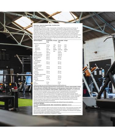 Brain Gains Switch On 2.0 Original Nootropic Brain Fuel 300 g Strawberry Kiwi - Buy Online on GoSupps.com