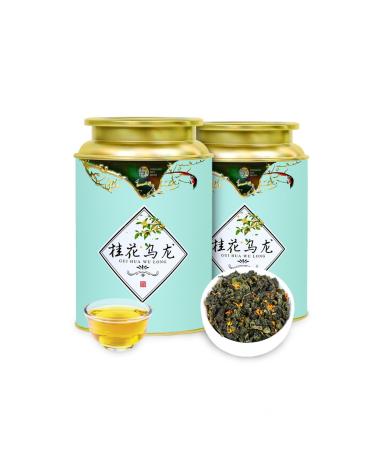 HQZM Premium Oolong Tea With Osmanthus 360g 180g 2 Loose Leaf Tea Strong Osmanthus Flavor