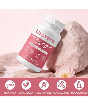 Slifthistle Urovera Bladder Control Capsules 6-in-1 Bladder Support Supplement with Triple System Enhance Muscle Control Reduce Leakage Vegan Non-GMO 30 Servings (1) - Buy Online on GoSupps.com