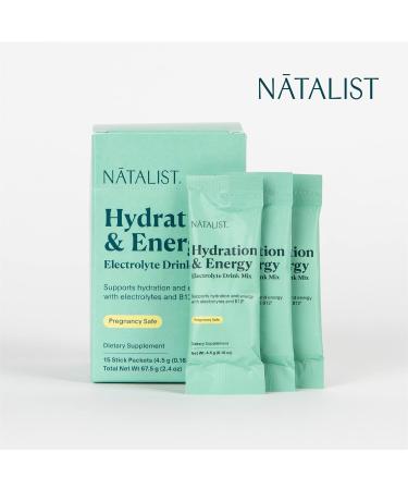 Buy NATALIST Hydration & Electrolyte Powder | Caffeine Free Vegan Berry Drink Mix for Women | Daily Mineral & Vitamin Boost | 15 Servings | International Shipping - Buy Online on GoSupps.com