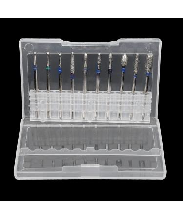 Nail Drill Bit Set Silicon Carbide Diamond Cuticle Electric Nail File and Ceramic Acrylic Gel Nail Bit Kit Acrylic Nail Art Tools - Buy Online on GoSupps.com